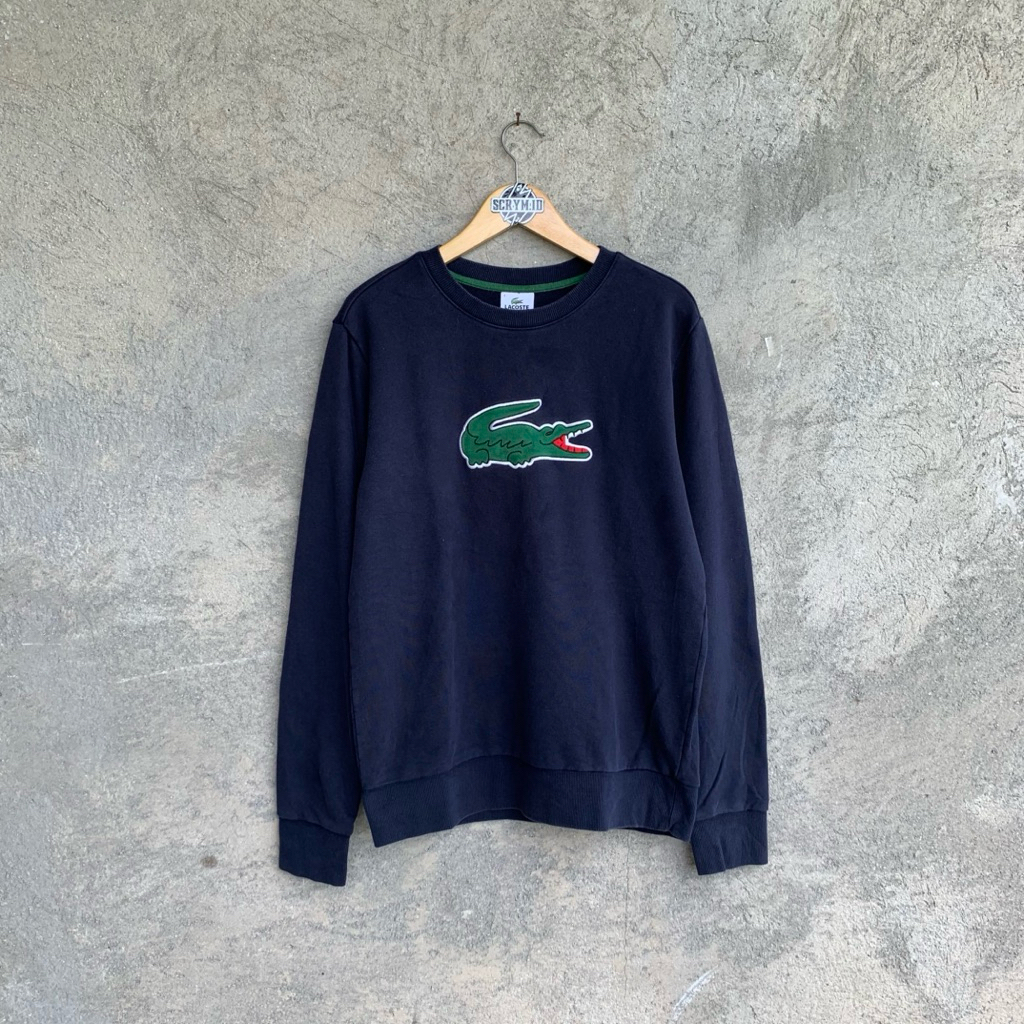 Crewneck Lacoste big logo