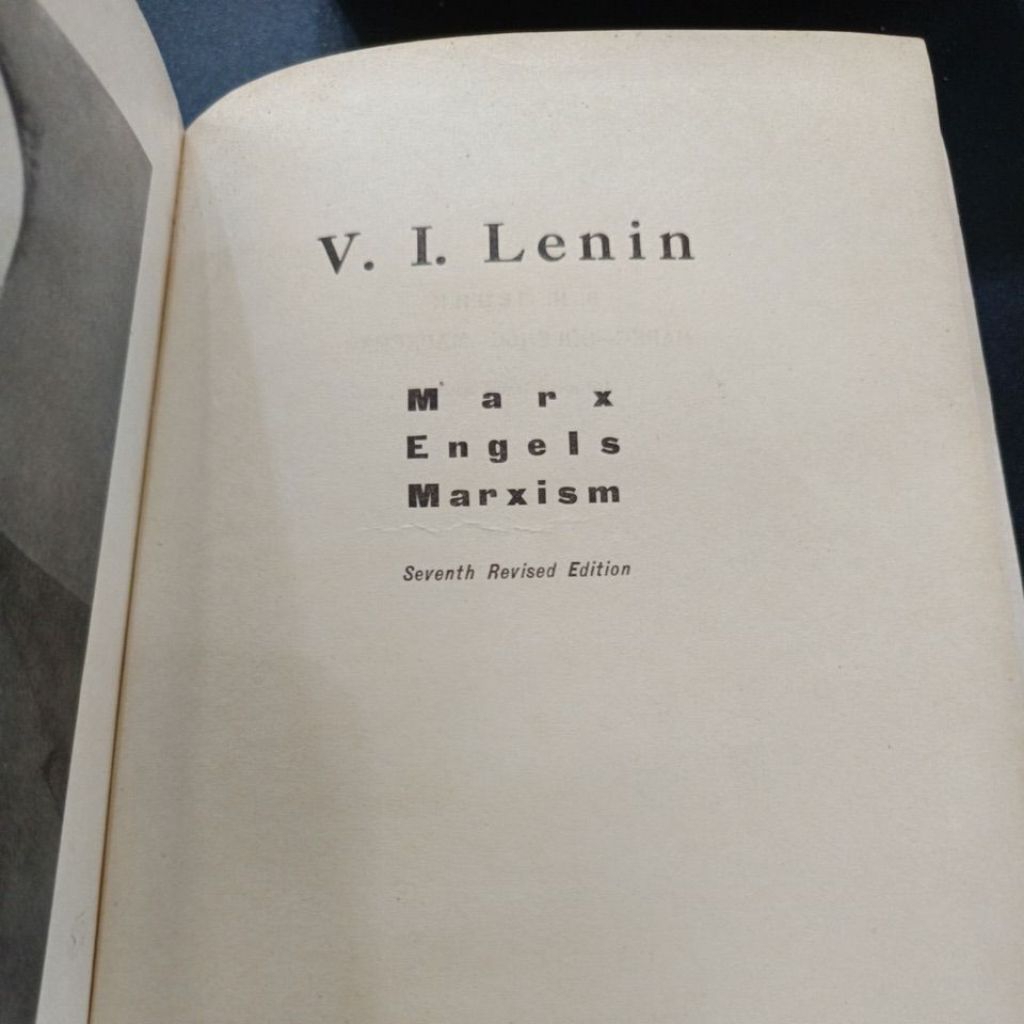 Marx Engels marxism by v i lenin