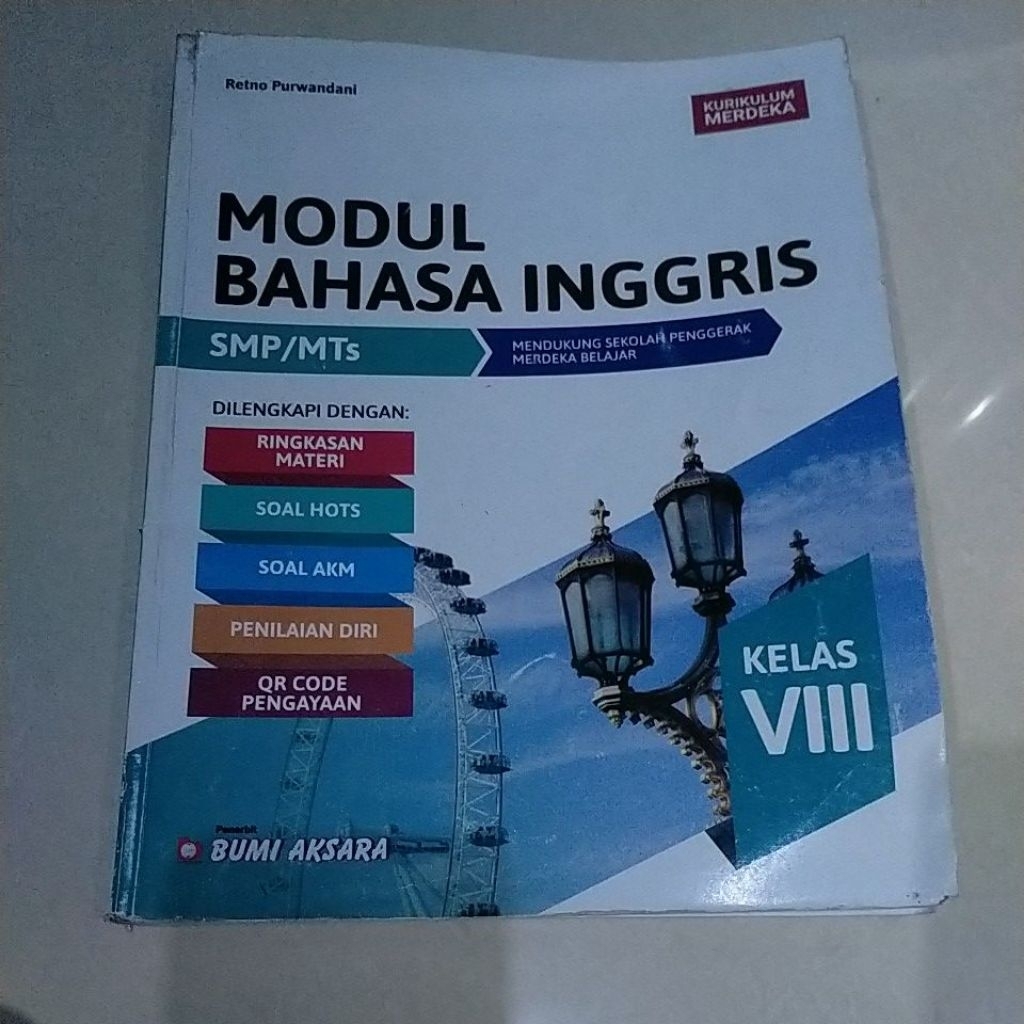 MODUL BAHASA INGGRIS SMP KELAS 8 KURIKULUM MERDEKA