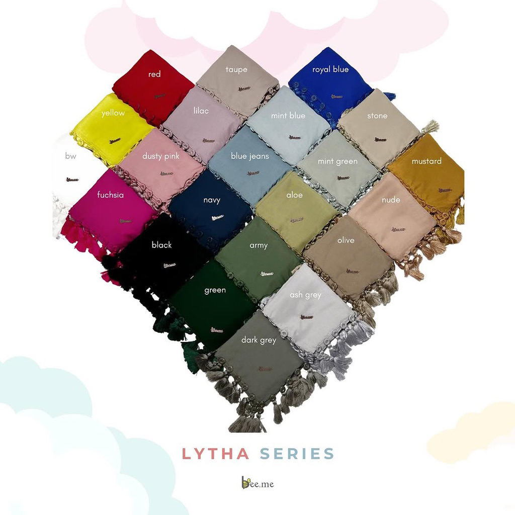 JILBAB LYTHA SERIES BEEME SCARVES
