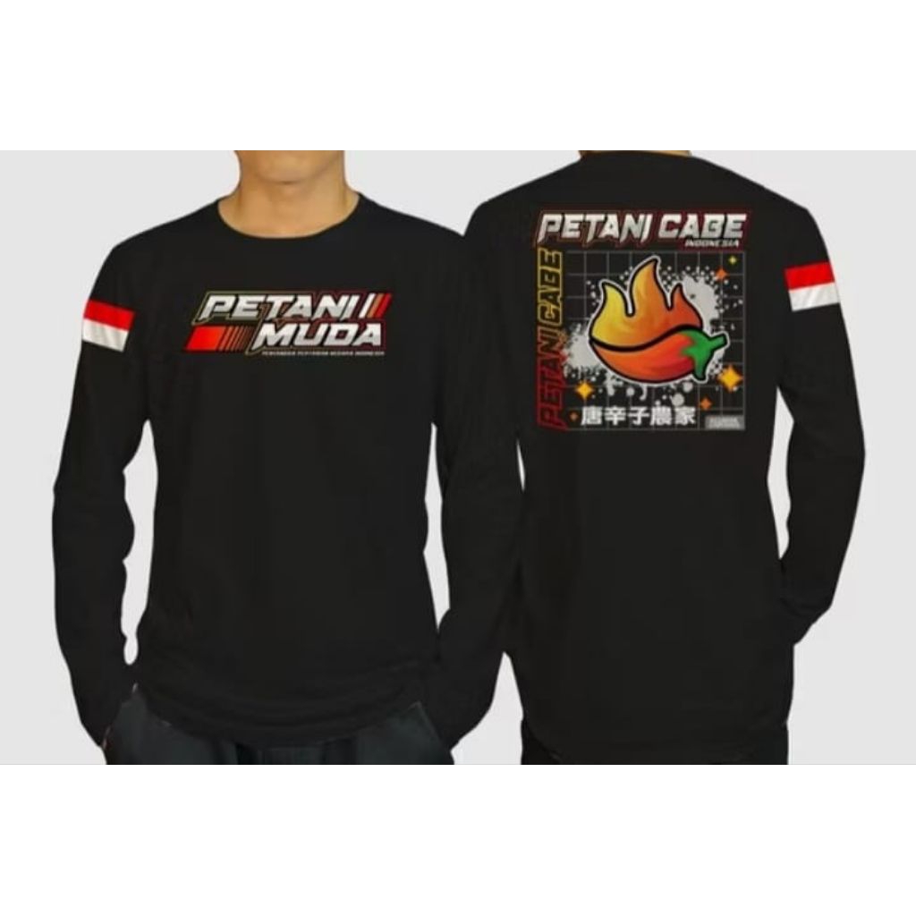 kaos petani muda petani cabai kaos komunitas