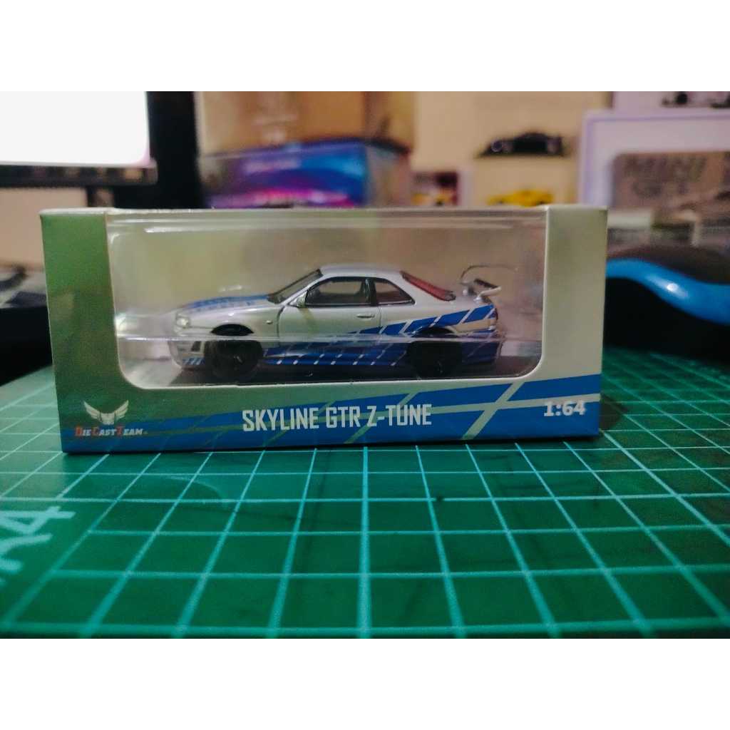 DCT 1:64 Nissan Skyline R34 Fast & Furious