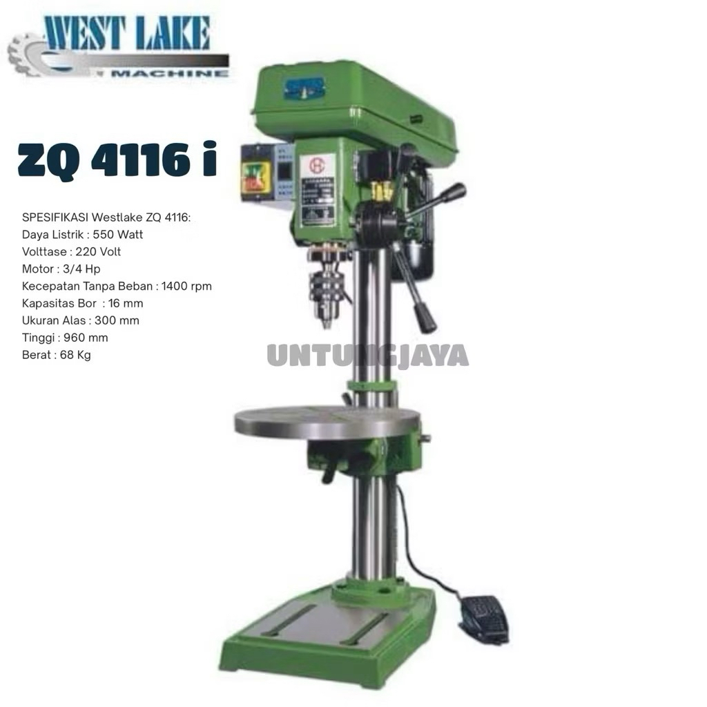 WESTLAKE BOR DUDUK ZQ 4116 i ZQ4116i // BENCH DRILL 16MM WESTLAKE ZQ 4116i