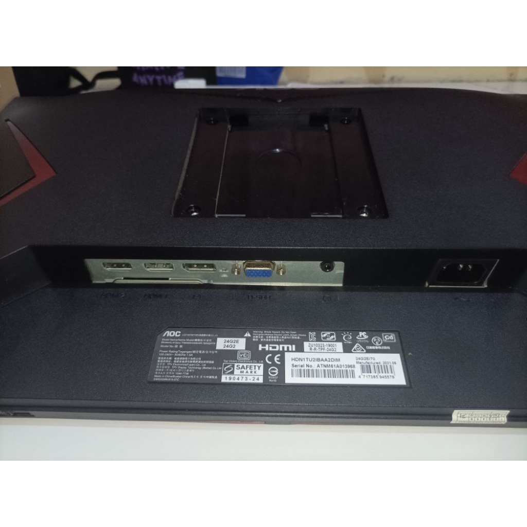 DEKSTOP KOMPUTER AOC 24G2E