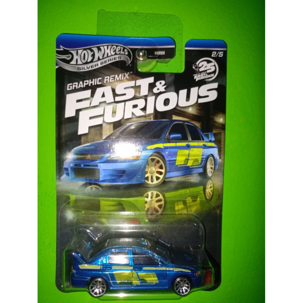 hot wheels fast & furious mitshubishi lancer evolution