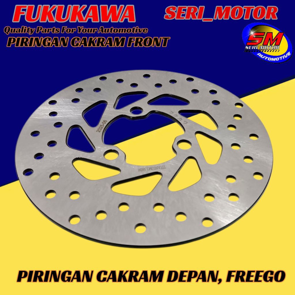 Piringan Cakram Depan Freego Fukukawa