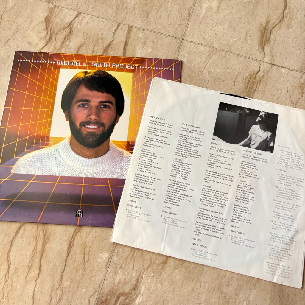 Michael W. Smith Project Vinyl LP Piringan Hitam Vintage PH