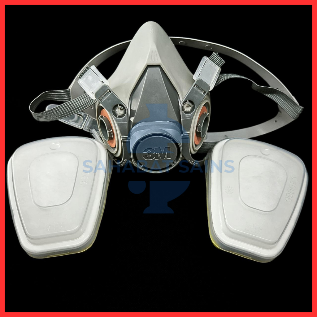 Masker Kimia / Masker Laboratorium / Masker Gas / Masker 3M