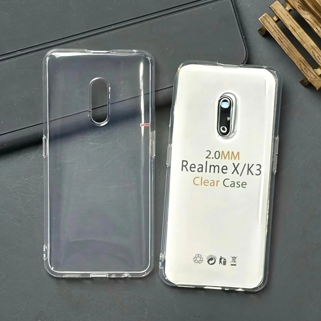 Case Bening Realme X / Oppo K3 / RMX1901 / RMX1903 / CPH1955 / PCGM00  Casing Atau Kondom Softcase B