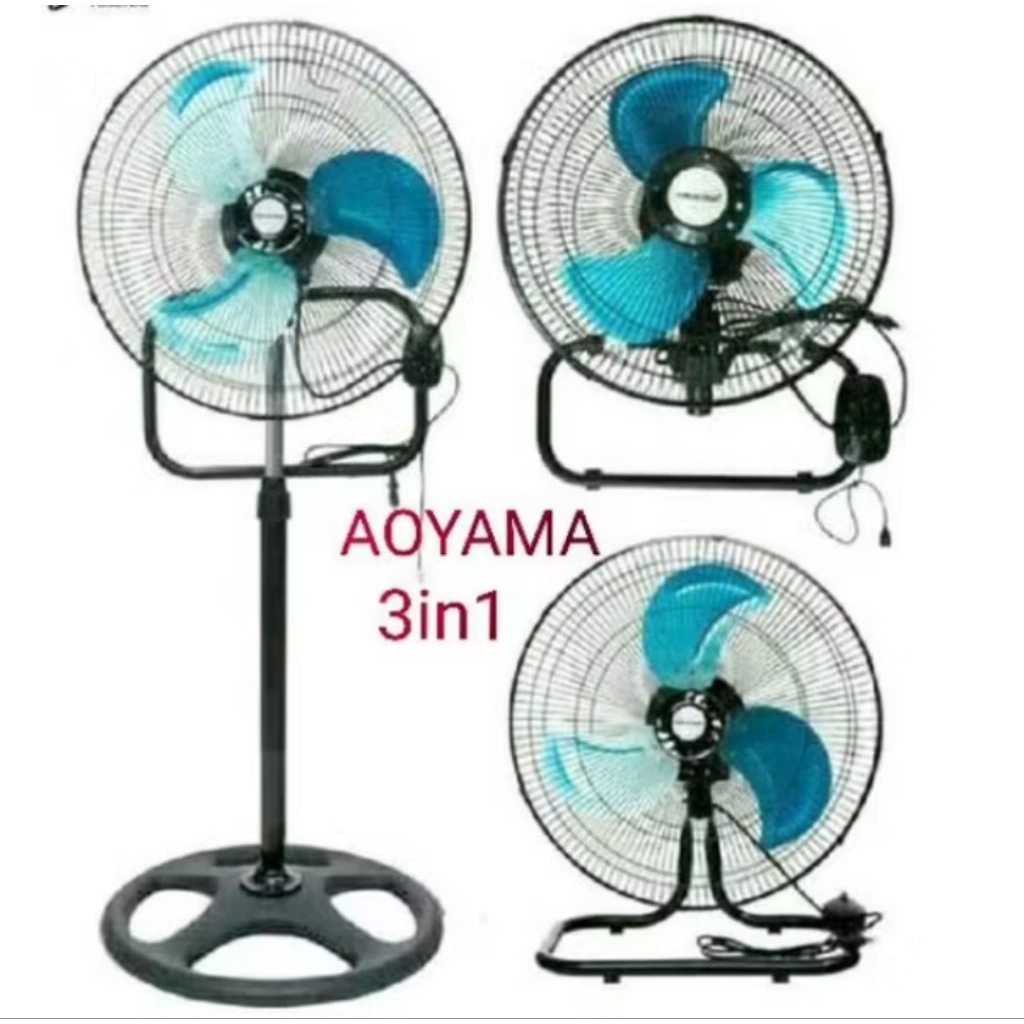 Kipas angin berdiri Aoyama 18inc 3in1 besi