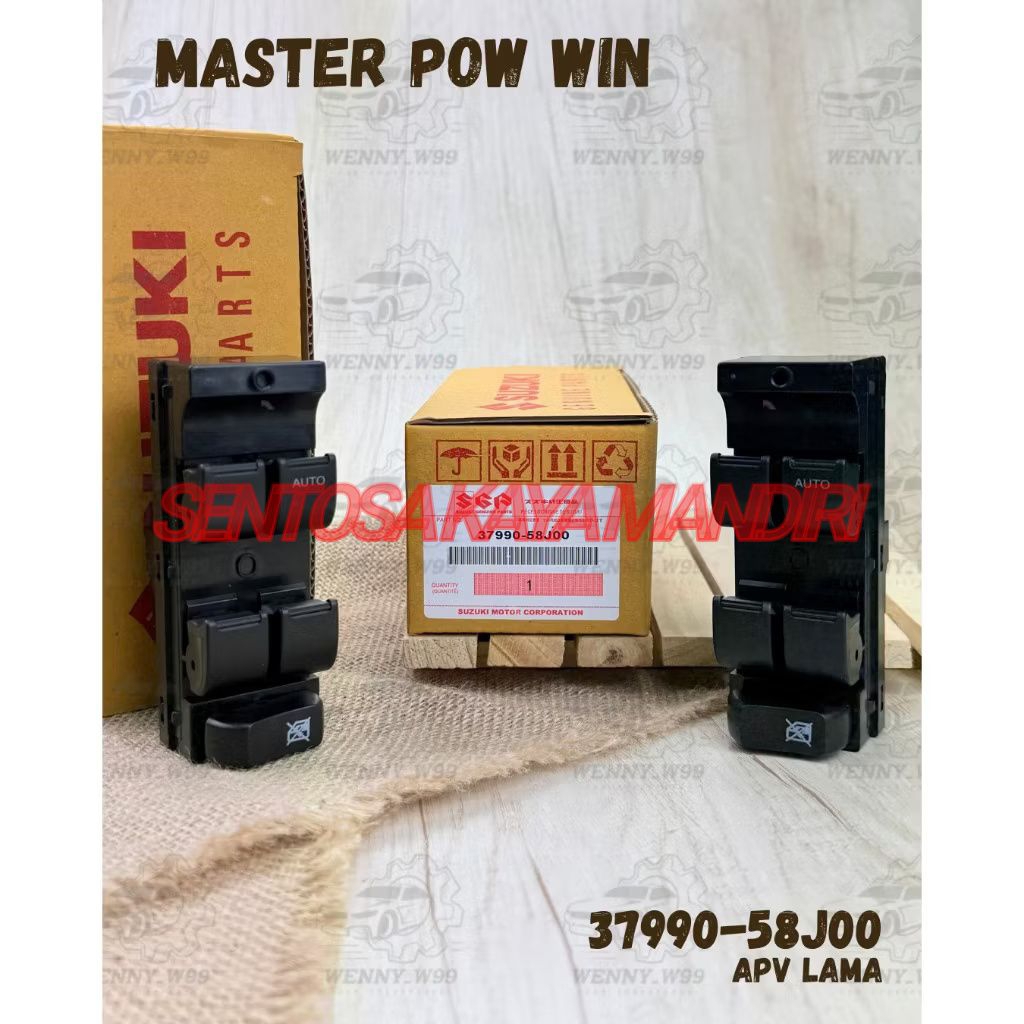 SWITCH SAKRAL MASTER POWER WINDOW MOBIL SUZUKI APV 2004 2005 2006 2007