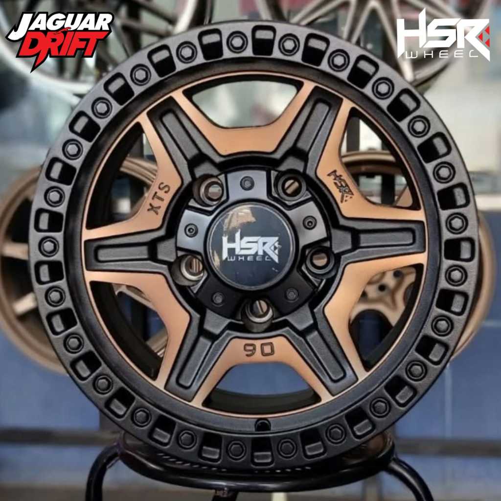 Velg Offroad Hsr Xts06 R15 Untuk Feroza, Taft, Escudo, Jimny, Katana, Sidekick, Vitara, Xl7 Dll