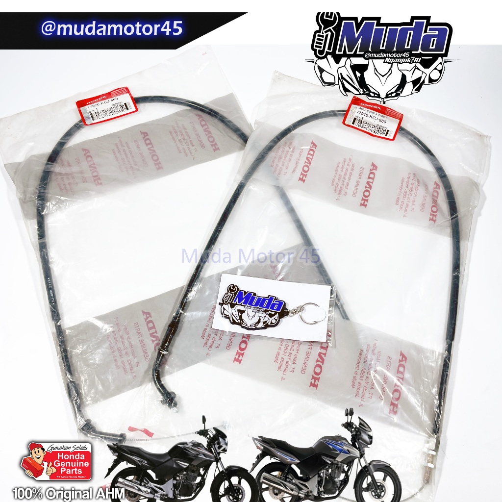 KABEL GAS A DAN B ATAS BAWAH TIGER REVO PECE 2011 2011 2012 17910-17920-KCJ-660 17910KCJ660 17920KCJ