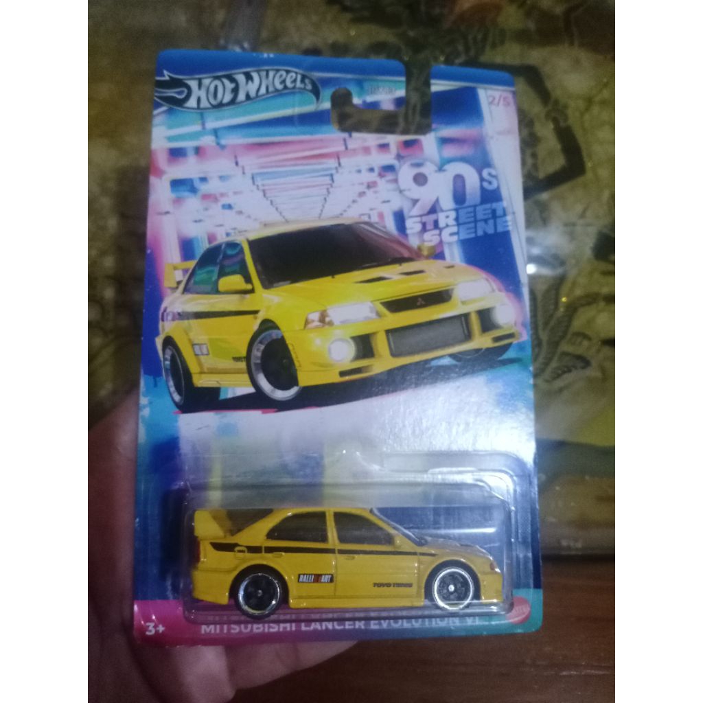 Hot wheels Mitsubishi Lancer Evolution VI 90s