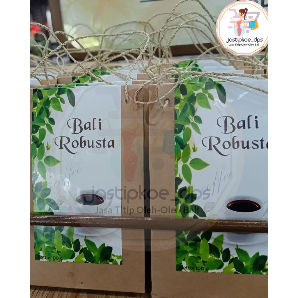 KOPI BUBUK BALI ROBUSTA TRIJE ASLI BALI "BALI ROBUSTA" 100gr
