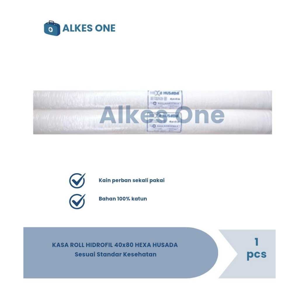 Kasa Roll Hidrofil 40X80 Hexa Husada