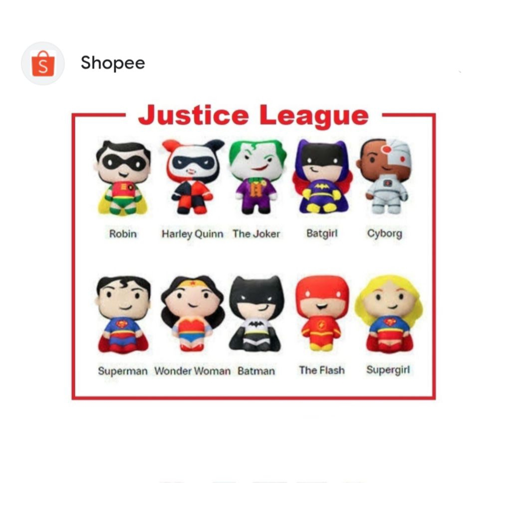 Happy meal McD justice league