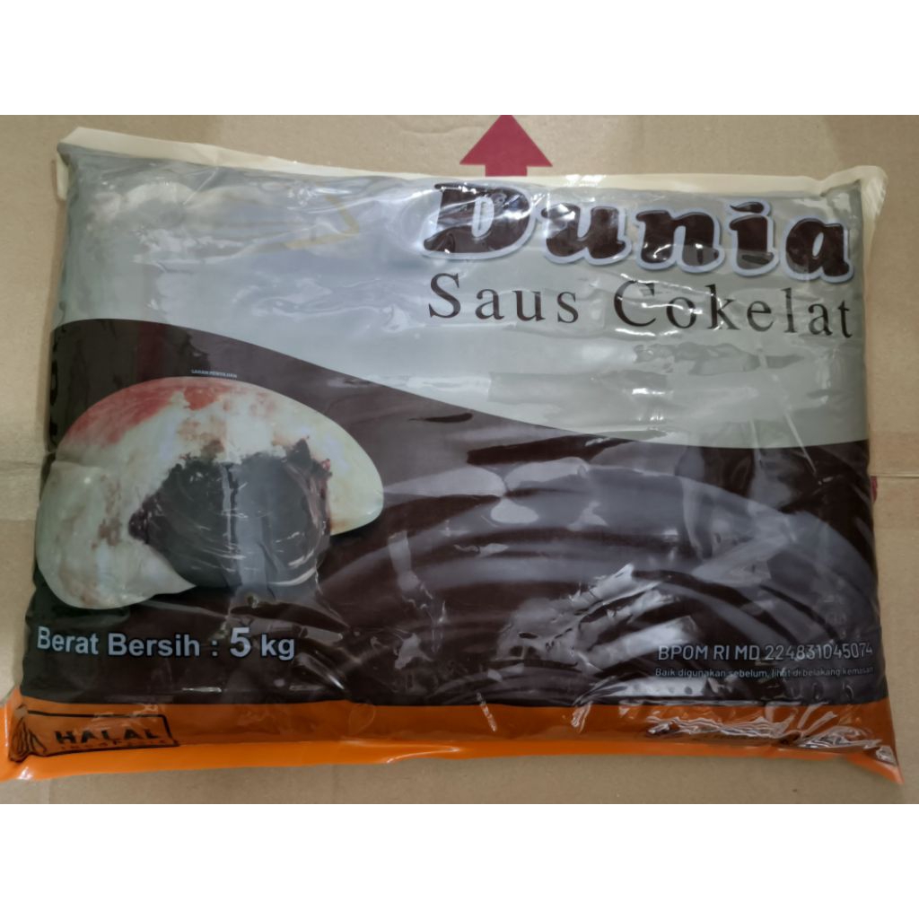 selai coklat dunia 5kg filling coklat dunia 5kg isian roti coklat dunia  dunia 5kg exp terbaru