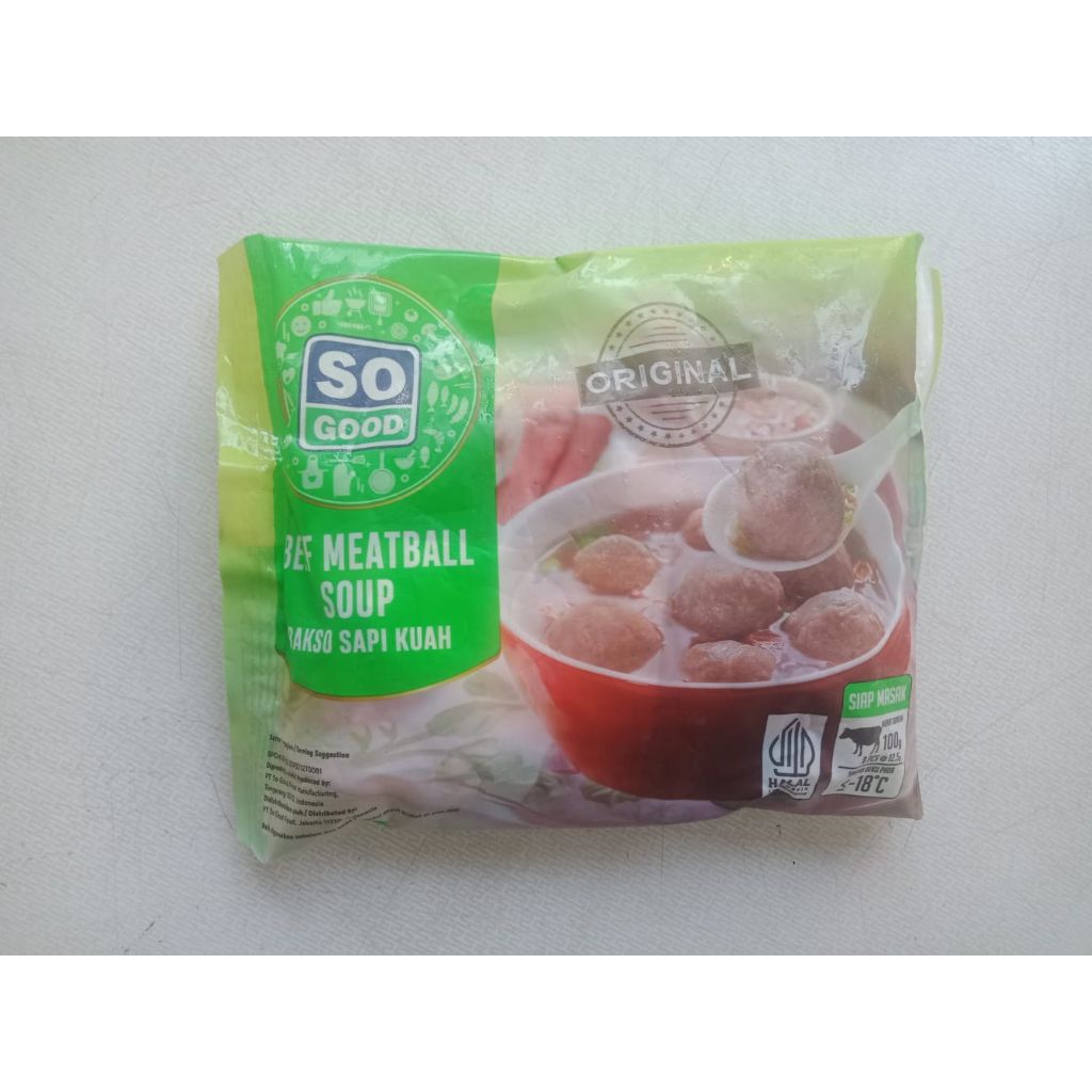 bakso sapi kuah so good