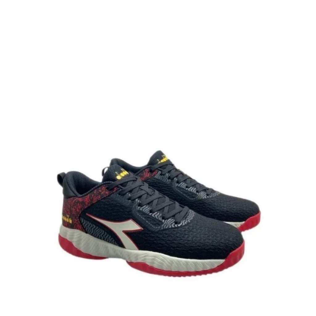 Sepatu Basket Pria Diadora Kods. Black Red
