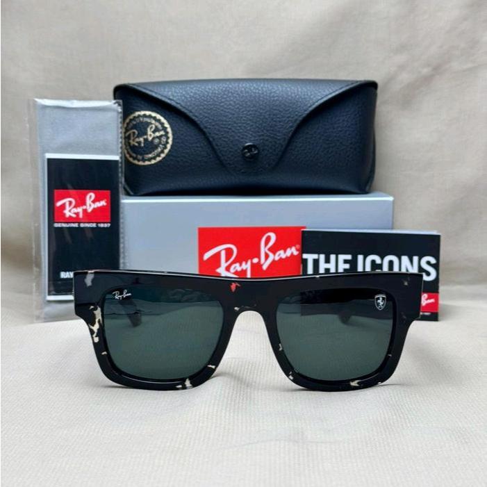 Kacamata RayBan RB2217M F703/87 Scuderia Ferrari Grey Havana Original