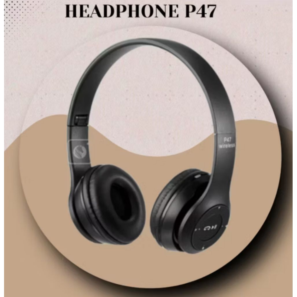 Headphone bluetooth P47