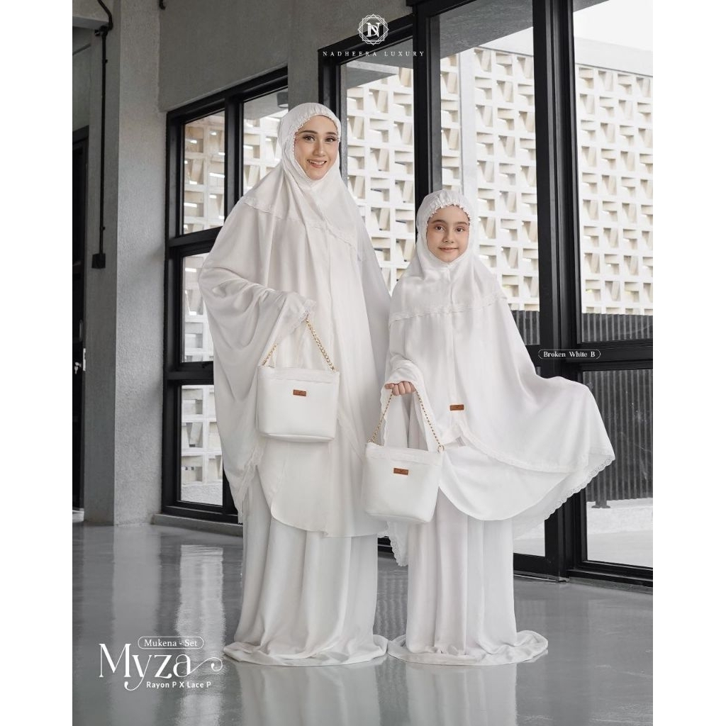 Myza Mukena Series by Nadheera Luxury