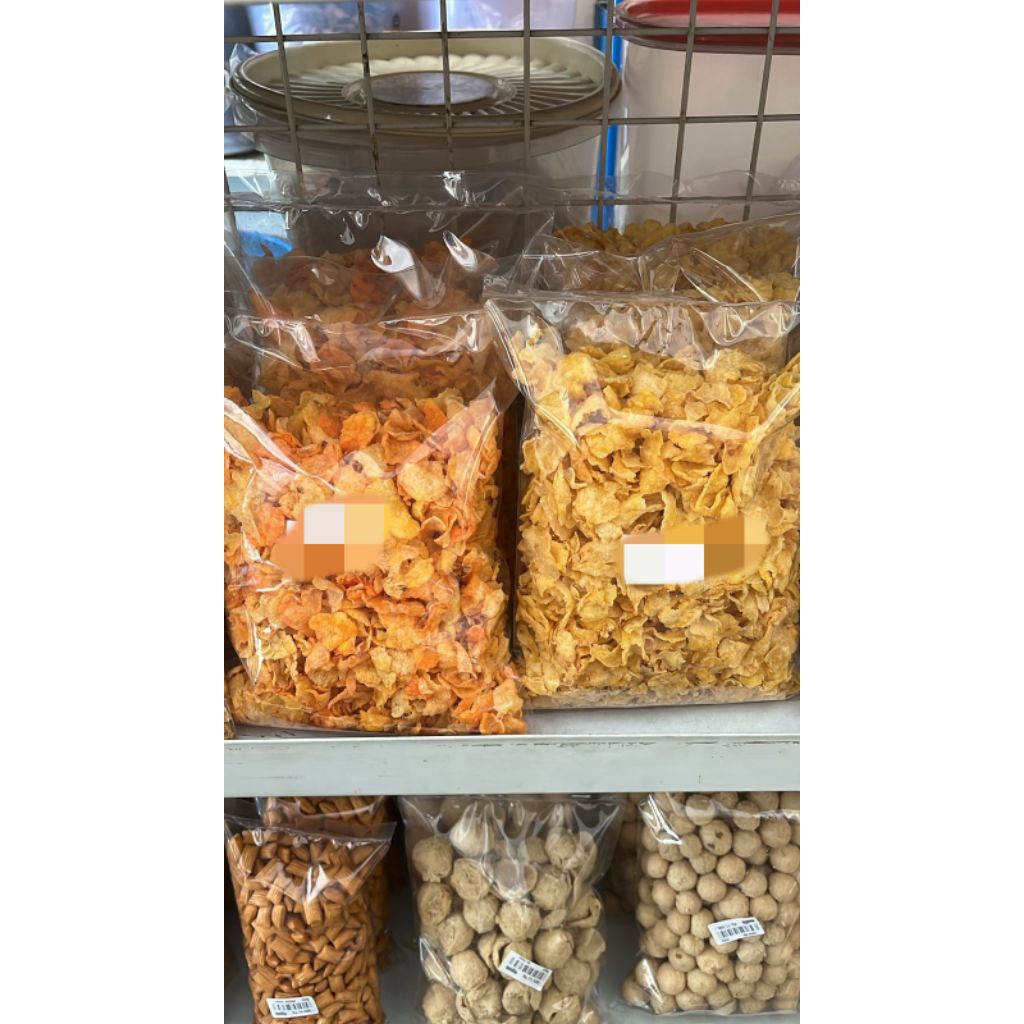 EMPING JAGUNG KRIPIK JAGUNG GURIH, RENYAH MAKAN KHAS BANTUL YOGYAKARTA, ANEKA CAMILAN  250gr