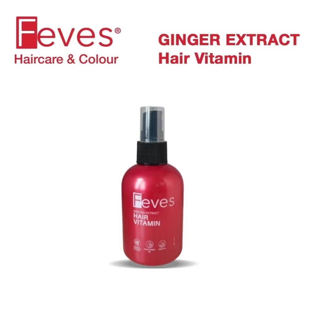 FEVES GINGER EXTRACT HAIR SERUM 100mL | Vitamin Rambut Spray