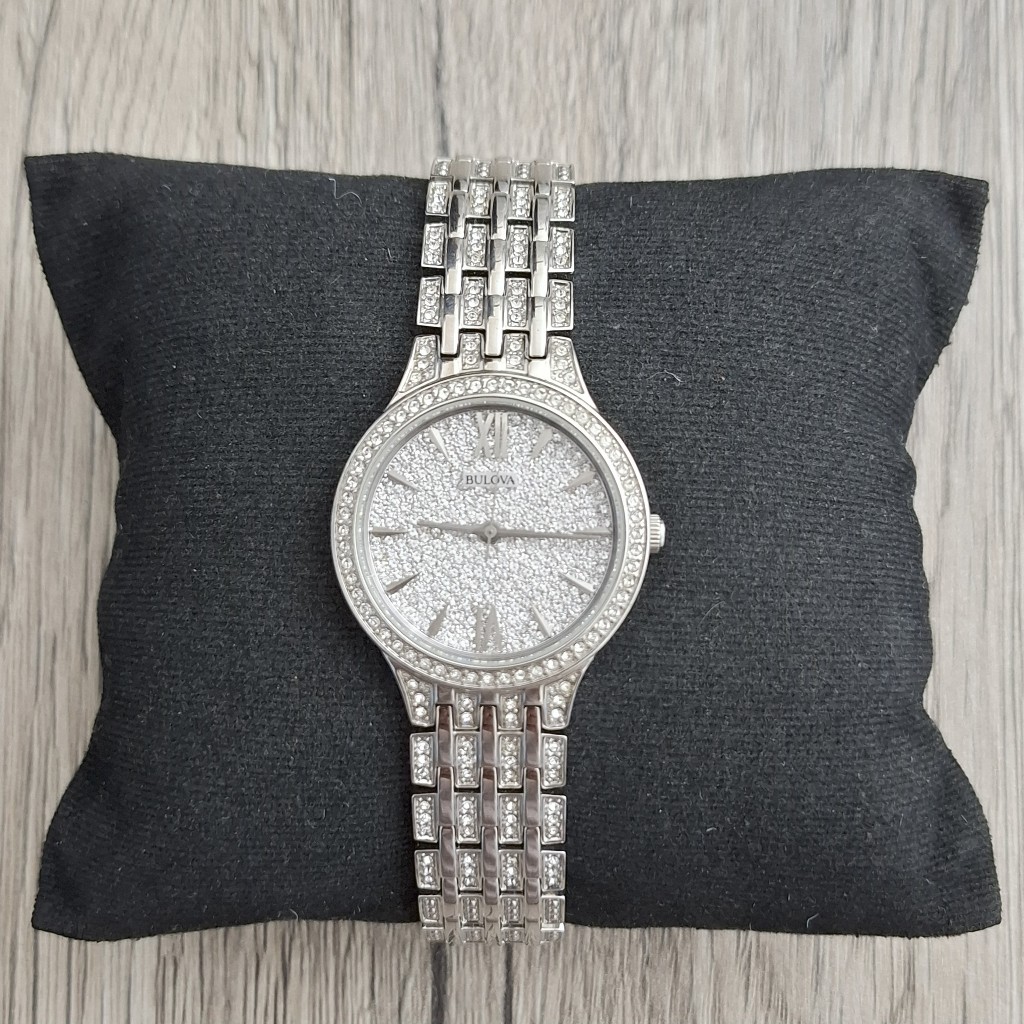 Jam Tangan Wanita Bulova Phantom Swarovski Crystal Pave