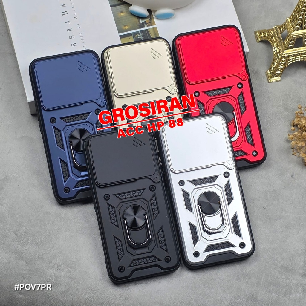 TECNO POVA 7 PRO TECNO POVA 7 ULTRA CASE TRANSFORMER SLIDE RING TECNO POVA 7 PRO TECNO POVA 7 ULTRA