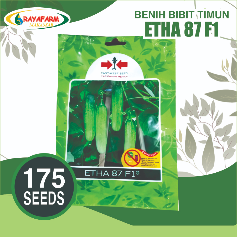 Benih Bibit Timun Etha 87 F1 isi 175 Butir - Panah Merah