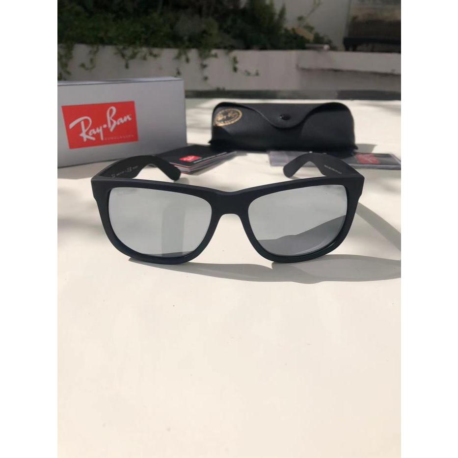 KACAMATA RAYBAN JUSTIN RB4165 MIRROR SILVER ORIGINAL