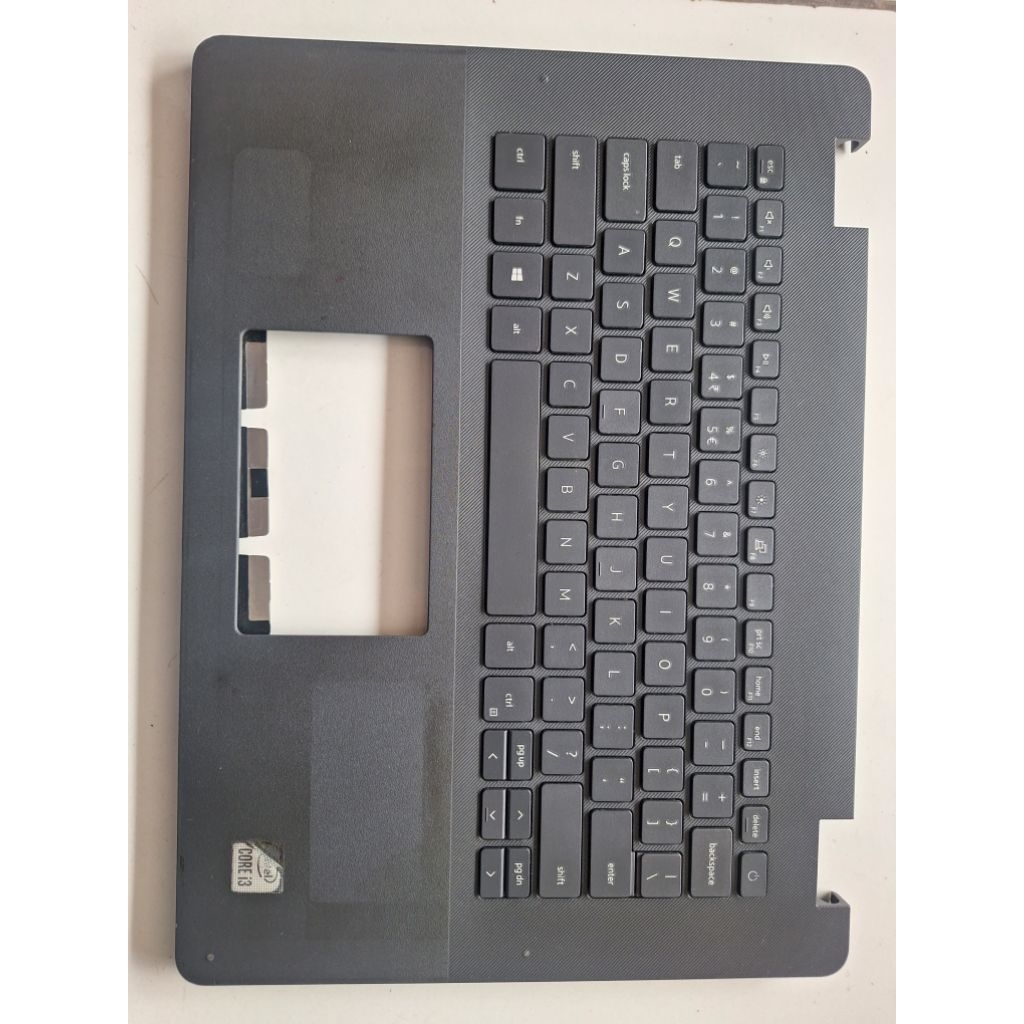 Palmrest tanpa keyboard laptop Dell Vostro 3401 copotan
