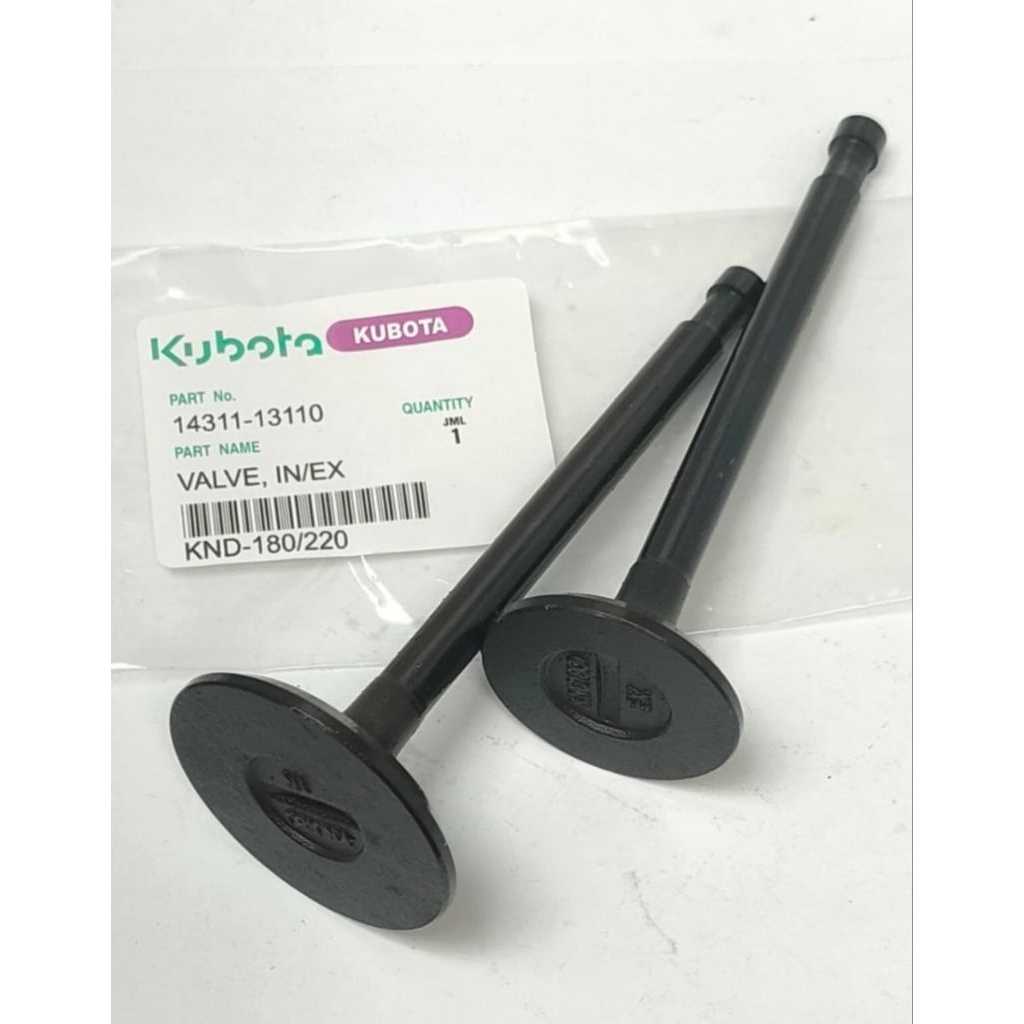 Klep Valve IN EX KND180 KND190 KND220 KND250 KUBOTA DIESEL
