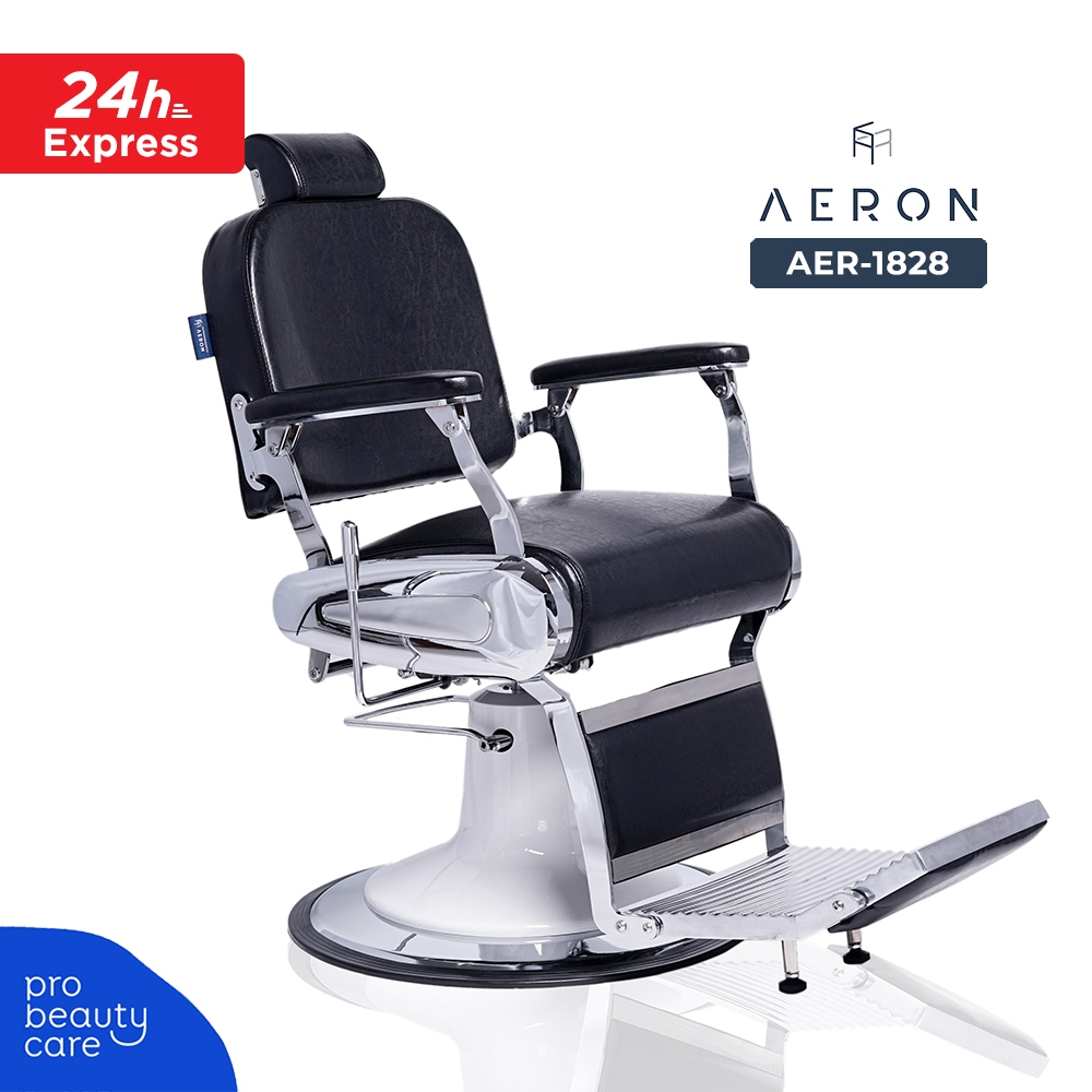 AERON - Kursi Barber Hidrolik AER-1828 Barbershop Chair