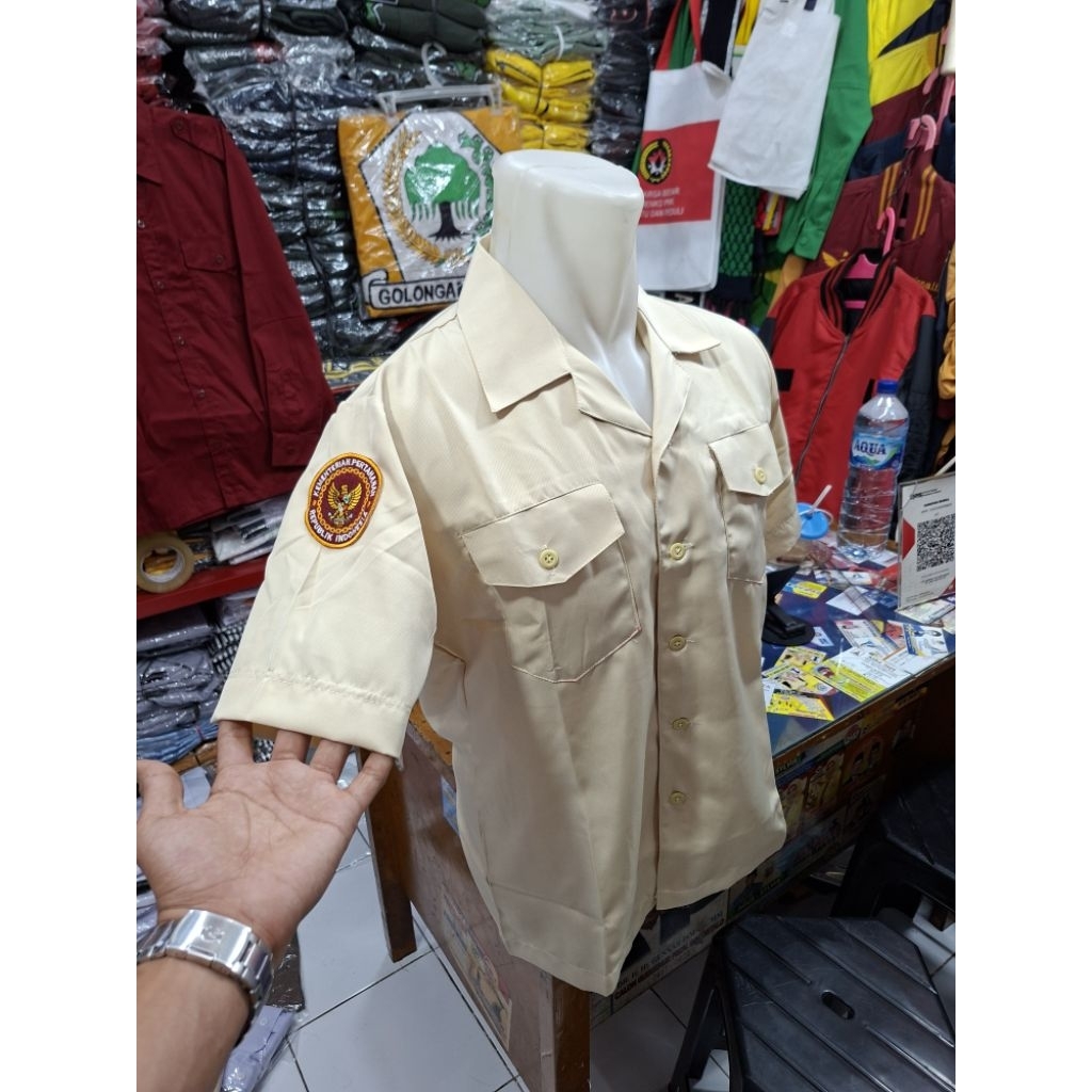 KEMEJA PDH KEMHAN TERBARU/KEMEJA PNS KEMHAN PREMIUM
