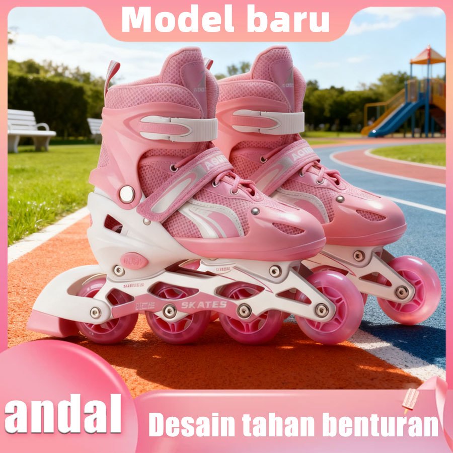 sepatu anak perempuan/sepatu roda anak perempuan/sepatu roda/Sepatu Roda Anak Laki-laki