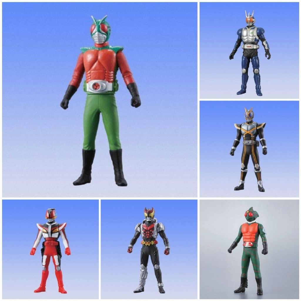 Kamen Rider Masked Rider Legend Rider Series LRS 21-34 Bandai Soft Vinyl Sofubi Sofvi Skyrider G3 Ka