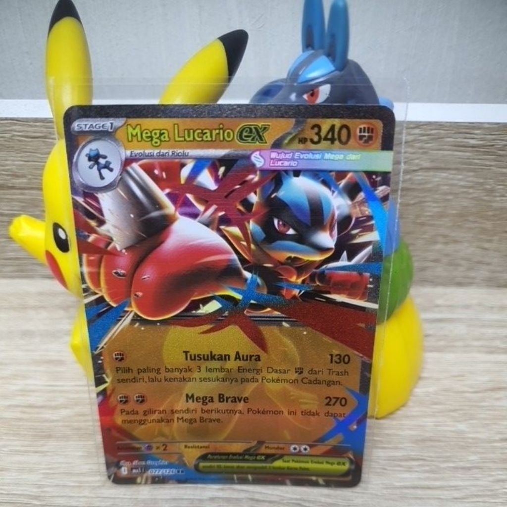 Pokemon TCG Mega Evolution (Mega Lucario EX RR)