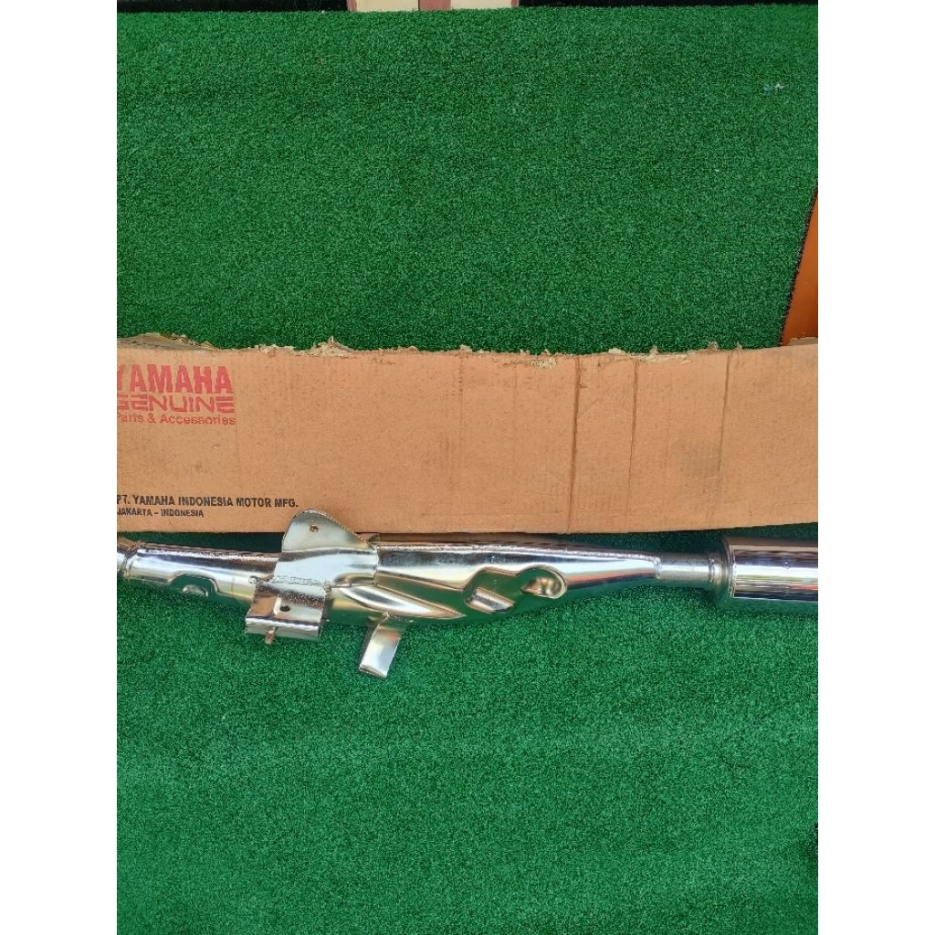 Knalpot fiz r Muffler fiz r Knalpot fiz r original Yamaha chrome