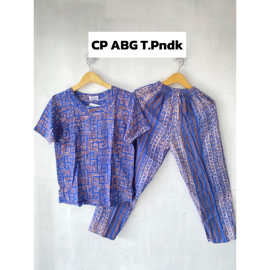 LUZA ~ Setelan Luza ABG Tangan Pendek by Batik Luza