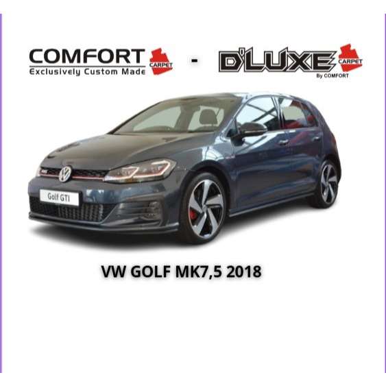 Karpet Mobil Comfort VW Golf MK 7,5 2018