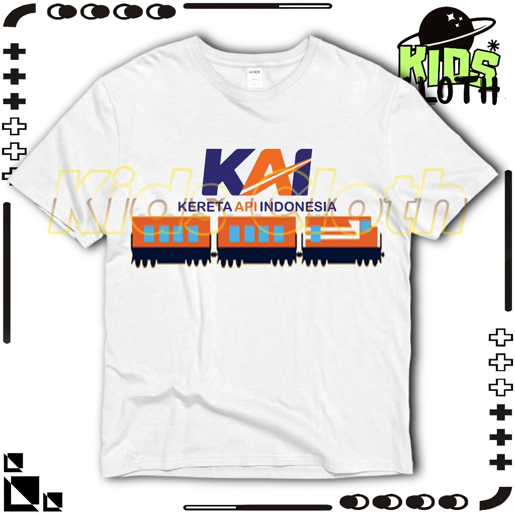 BAJU ANAK KERETA API KAI KAOS ANAK KERETA API KAI