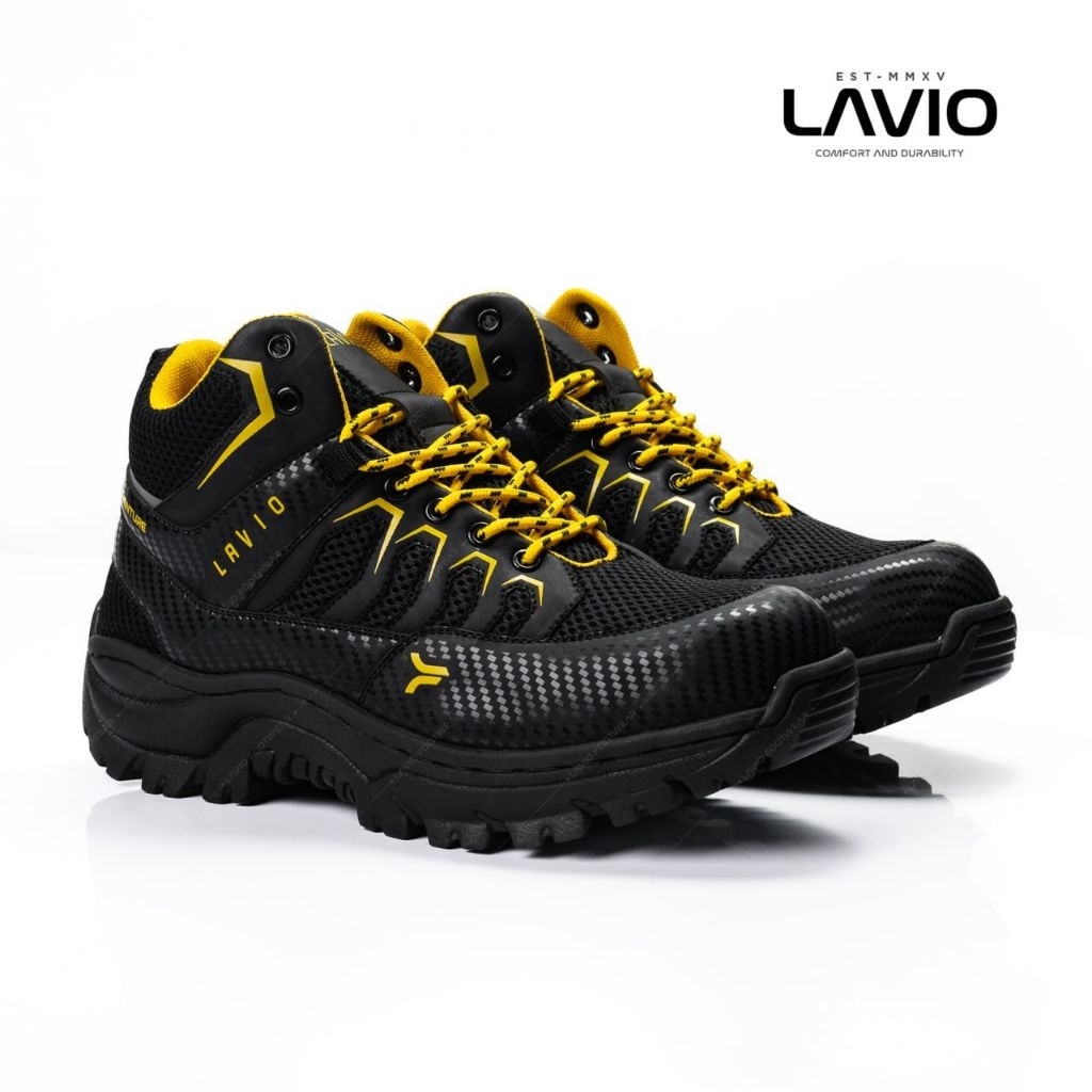Sepatu Safety Boots Pria Original Lavio Asahi