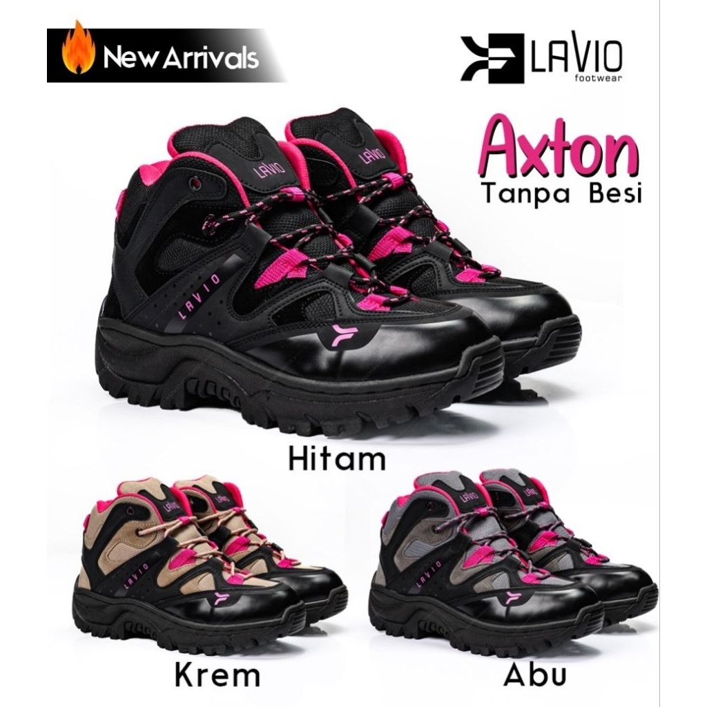 Sepatu Safety Boots Original Lavio Axton