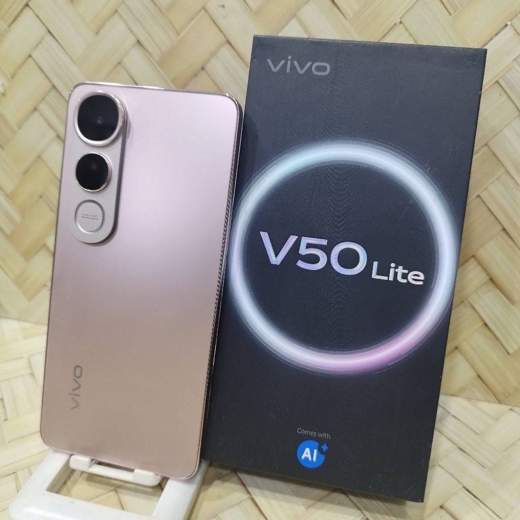 VIVO V50 LITE 8/256GB SECOND FULLSET BATANGAN ORIGINAL BERGARANSI