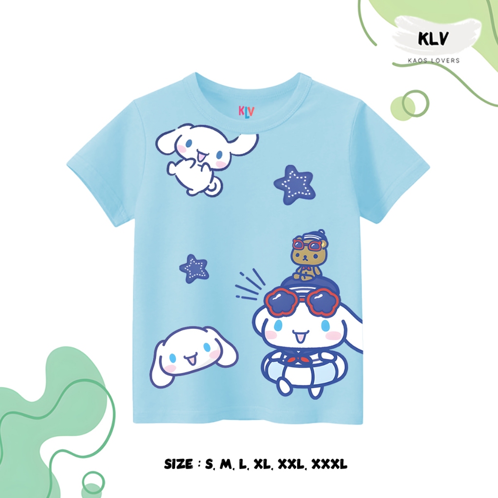 Kaos Anak Unisex Gambar All C1namonr0l  Original Distro 30s Sablon