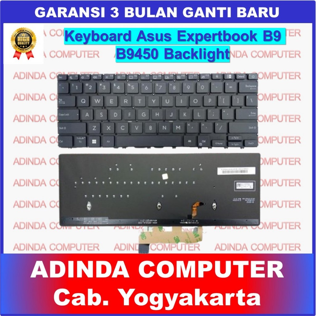 Keyboard Asus Expertbook B9 B9450 B9450F B9450FA B9450FAV B9450CEA Backlight