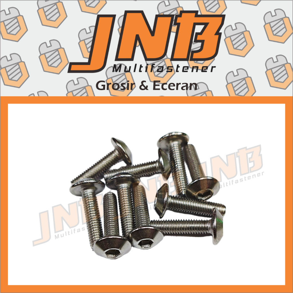 Baut L Umbrella Head M6 X 12 16 20 25 Kunci L Stainless Steel 304 Vixion X Ride Baut Body Payung